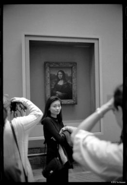 Teasing Mona, Louvre/Paris